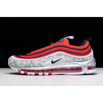 Nike Air Max 97 Jayson Tatum Beyaz / Gri / Kırmızı Koşu Ayakkabısı Türkiye - HOJNYTA4